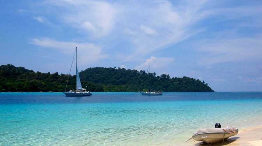 The captain and the cook Koh Rok