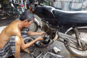 Mechanic, Phnom Pehn, Cambodia