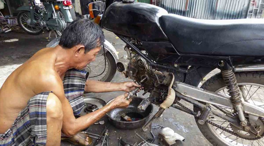 Mechanic, Phnom Pehn, Cambodia