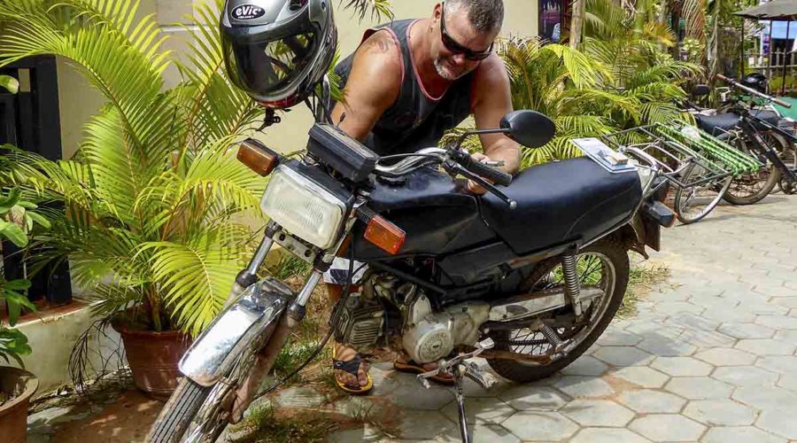 Motorbike, motorcycle Cambodia