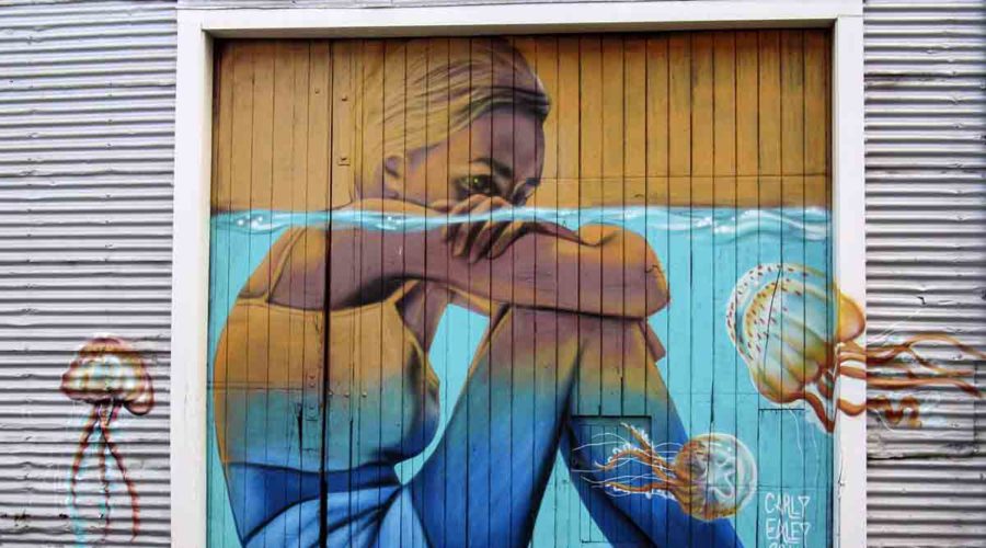 Sea Walls Napier - "Slow Surrender' by Carly Ealey