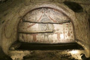 Naples Italy Catacombs San Gennaro