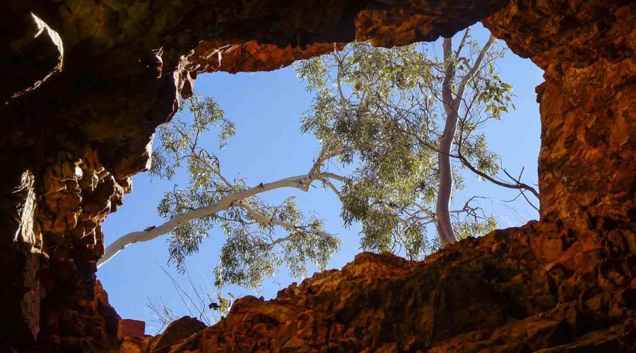 Ghost Town Alice Springs Australia
