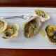 Grilled Garlic Cream Oysters with Camembert