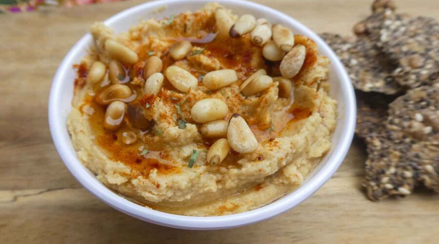 Roasted Garlic Hummus