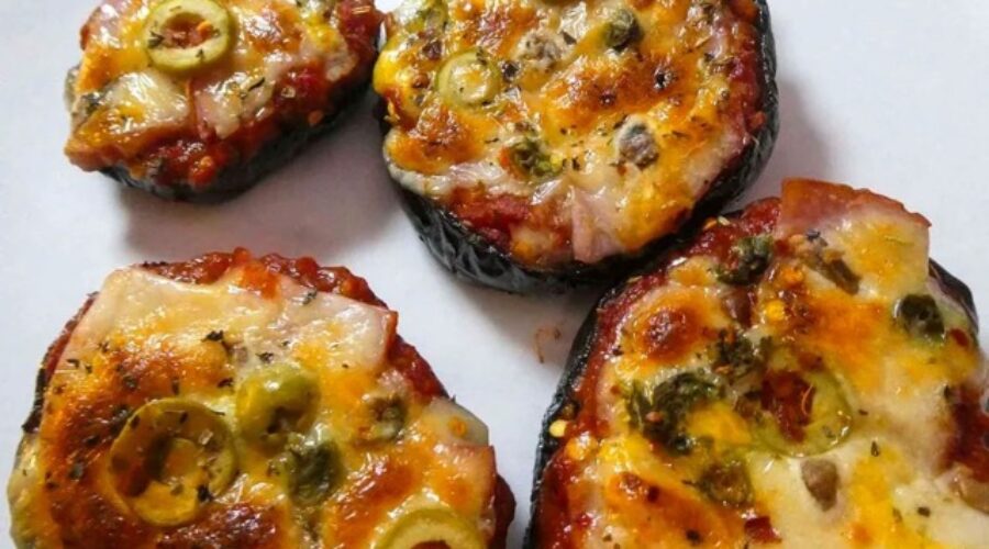 Eggplant Mini Pizza
