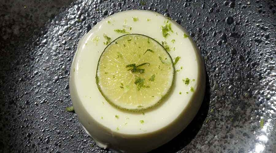 Lime Panna Cotta