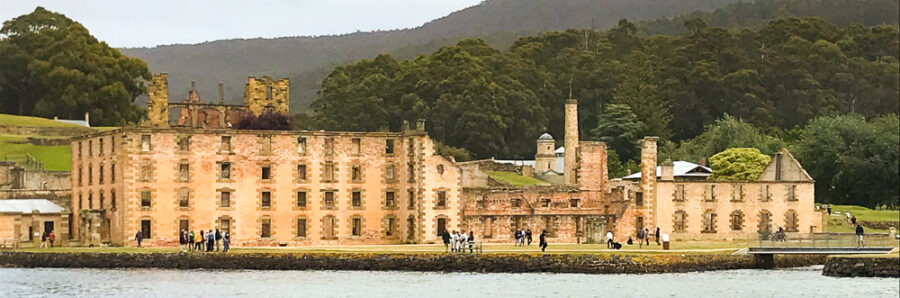 A photo of the Penitentiary at Port Arthur